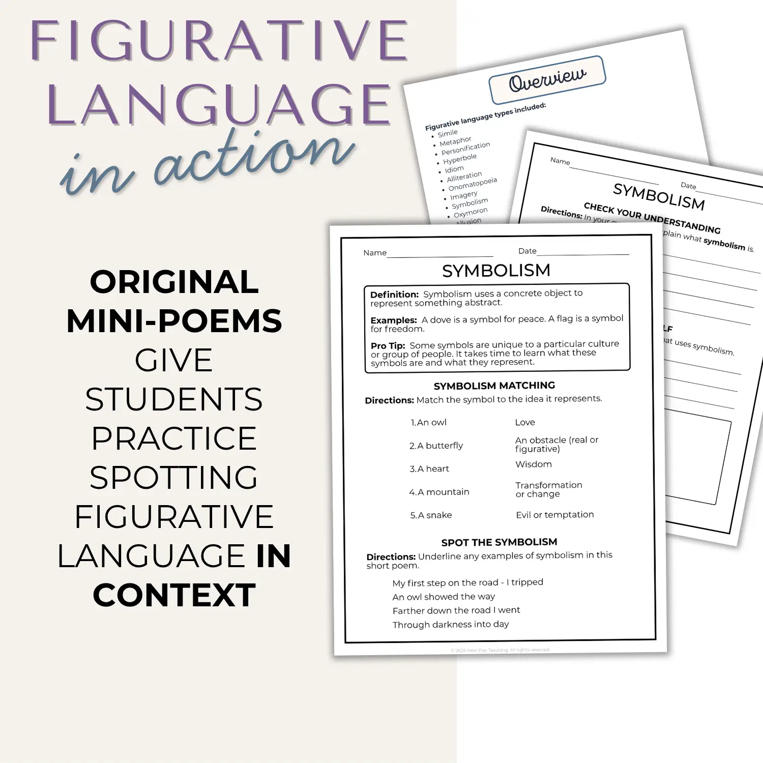 Figurative Language Worksheet Pack | 11 Types | Grades 3–8 - Image 6